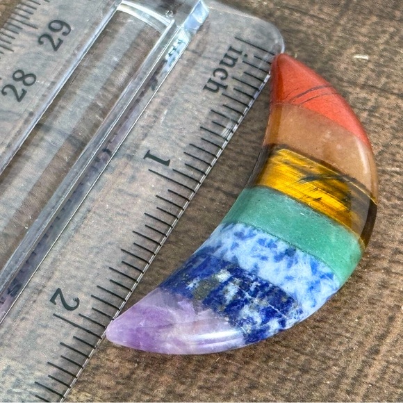 7 Chakras 🌙 Moon Healing Stone - One Stone Each - Picture 7 of 8